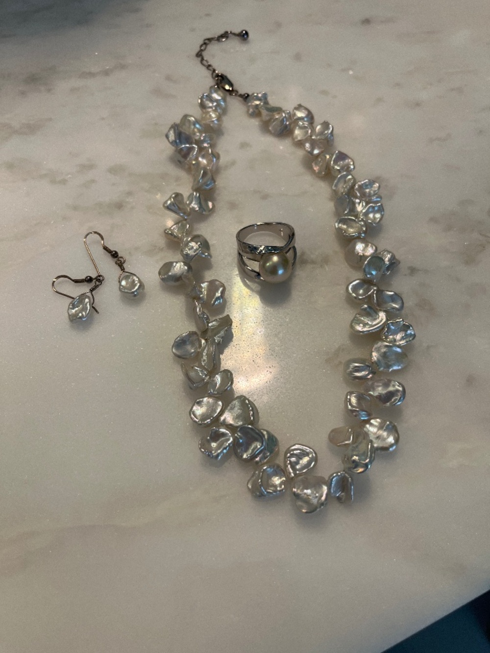 Fresh water pearl set